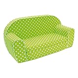 Bino & Mertens 53005 Sofa, grün/buntfarbig, 41,5x35,5x77x7