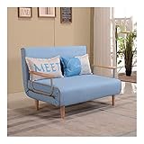 WANGQW Cabrio-Schlafsofa, Multifunktions-Couchbett, Komfortables faltendes Schlafsofa, Liegewinner Couch weiches Futon-Chaise, Couch-Bett-Sofa für Kinder herausziehen (Size : 120cm)