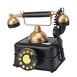Telefonmodell, Zartes Schnurgebundenes Dekoratives Vintage-Sammeltelefon für Schlafzimmer oder Café