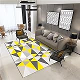 Kunsen vorzimmer möbel deko terrasse Schlafzimmer rechteckiger Teppich gelber Teppich Esszimmerteppich tragbar Teppich terrasse Carpet Living Room 120X160CM 3ft 11.2' X5ft 3'
