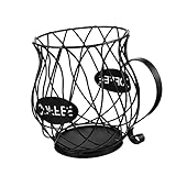 Cabilock 1 Stück Eisen-Obstkorb Espresso-Rösterkorb Für Gemahlenen Kaffee Korb Für Obst Büro-Schubladen Kaffee-Schubladenkorb Für Kaffee Eisen-Obst-Aufbewahrungskorb Kaffeemaschine