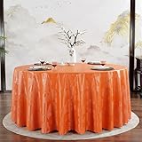 IFIKK verdickte runde PU Tischdecke wasserdichte und verschleißfeste Einweg-Restaurant Haushalt große runde Tischdecke