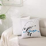 Kissenbezug Polyester Zierkissenbezug,Angeln Big Hecht Fischfang Wobbler Reel Trap in River Raptorial Predator Hunting Prin,Dekorativen Kissenhüllen Weiches Kissen für Sofa Couch Schlafzimmer 50x50 cm