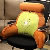 LfrAnk Kreatives Obst Dreieck Taillenkissen Gefülltes Multifunktions-Schlafkissen Plüschtier Schlafsofa Kissen Boden Wohnkultur Geschenk 70cm B