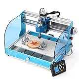 Genmitsu 3018 PROVer V2 Verbesserte Desktop-CNC-Fräsmaschine, Graviermaschine mit GRBL Offline Steuerung, Endschaltern & Not-Aus, XYZ-Arbeitsbereich 284 x 180 x 40mm