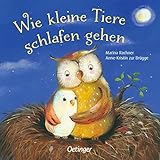 Wie kleine Tiere schlafen gehen: Allerliebstes Gutenachtbuch für Kinder ab 2 Jahren