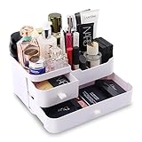 talifoca Make Up Organizer, Kosmetik Aufbewahrungsbox mit Schubladen, Kosmetik Organizer Schminke Organizers Schminktisch für Badezimmer, Schminktisch, Büro