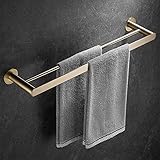 , Handtuchhalter für Badezimmer, gebürsteter Handtuchhalter, Einzelstangen-Badezimmer-Handtuchhalter, Badezimmer-Licht-Badezimmer-Hängestange/Doppelstange 30 cm/a Efficency