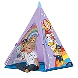 John WE Care Spielzelt original rPET Tipi Paw Patrol mit Kunststoffstangen, 71006