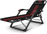 MIXMEY Loungechair Klappstuhl, Zero Gravity Klappstuhl mit Armlehne für Reisen, Massage, Strand, Camping, gekippter Stuhl 52 x 33 cm (Größe: 52 x 33 cm, Farbe: A)