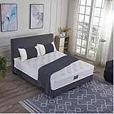 V6 Boxspringbetten Bestes Preis-Leistungsverhältnis (180 x 200 cm H3/H4, Anthrazit)