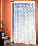 Albani Fransenstore Luise weiß 245x135, Polyester, ca. 245cm x 135cm