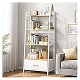 AOKLEY Bücherregal Regal Wohnzimmer Aufbewahrungsregal mehrschichtige Lagerablage Rack Rack Room Locker Schlafzimmer Bücherregal Aufbewahrungsregal