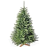 Künstlicher Weihnachtsbaum in Premium Qualität mit FSC-zertifiziertem Holzständer (Brandneu) – Naturgetreu und mit dicht bestückten Zweigen – Künstliche Weihnachtsbäume 180cm oder 220cm