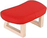 CAMBOS Holzhocker, gepolsterte Fußschemel, Sofa -Bankschuhbank für Erwachsene und Kinder, geeignet für den Flur, Schlafzimmer D