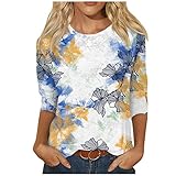 Blusen Jeanshemd Damen Damen Blusen Kurzarm Sommer Blusen Damen Crop Tops Damen Blusenshirt Damen Basic Shirt Damen Business Outfit Damen Blusenkleid Blusenshirt Damen Kurzarm（4-White,M）