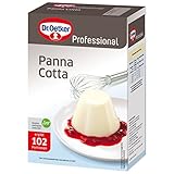 Dr. Oetker Professional Panna Cotta, Dessertpulver in 1,1 kg Packung