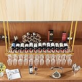 MAKIVI Schwebende Regale Wandmontierte Weinregale, höhenverstellbares Aufbewahrungsregal, Tassenregale, Vintage-Wohnkulturregale (Farbe: C, Größe: 80 * 35 cm) Marriage