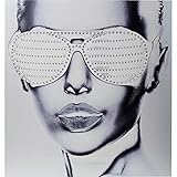 Kare Bild Alu Cool Girl 120x120cm