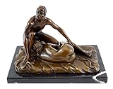 Kunst & Ambiente - Blow Job/Sex Szene - Erotische 2-teilige Bronzefigur - signiert von M. Nick - Sexy Figuren - Frauen Akt - Skulptur