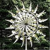 ROMOZ WindmüHle Aus Metall Magisch, Gartendekoration auf der Hofterrasse Windspinner-Fänger - WindmüHlen Garten 3-5 Tage, um anzukommen