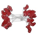 OSALADI 1 Stück Lichterkette Pfosten Led-Lichterkette Außen-Lichterkette Lichterkette Innenbereich Funkelnde Lichterkette Weihnachtsfee Lichterkette Weihnachtssocken