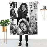 Julia Alis Roberts Fleecedecke, weich, flauschig, bedruckt, Flanell, ideal für Bett/Sofa/Reise/Geschenk, 152,4 x 127,7 cm
