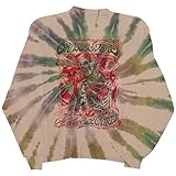 Grateful Dead Damen Rose Skelett Forever Tie Dye Fleece, Mehrfarbig, XL