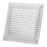 Alppihym 125 * 125 * 5 mm Haarfänger Dusche - Abflusssieb für Waschbecken, Dusche & Badewanne - Abflussfee Silikon Haarsieb groß