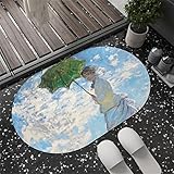 Badezimmerteppich, Badematte Rutschfest, Duschmatte Rutschfest, Duschvorleger, Badvorleger Badteppich Waschbar Teppich Badezimmer, Bathroom Mat, Bath Mat Mats, Bad Teppich, Weiße Wolke-80x120cm