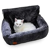 SCHLITZOHR Premium Katzenbett Lucky für die Heizung | kuschelige Heizungsliege (Grau)
