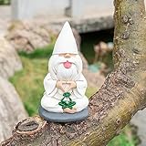 JYHCD Zen-Zwerg Und Zen-Frosch, Meditation Yoga Zwerg Frosch Figuren Gartendeko,Gartenzwerge Wetterfest Garten GNOME Statue, Lustige Harz-Gartenstatue, Neuheitsgeschenk