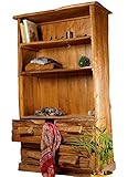 Windalf Hobbit Holzschrank Großer Kasten Mary h: 180 cm Kleiderschrank Handarbeit aus Teak
