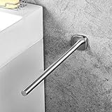 JS Handtuchhalter, Handtuchstange Edelstahl Gebürstet Wandmontage und Schrankmontage für Bad und Küche, 40 cm (Edelstahl)