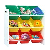 1SET Kinder Aufbewahrungsregal Spielzeugkiste Kindermöbel 9 Kisten Mehrfarbig Kinderspielzeug Organizer Für Kinderzimmer Spielzeugbehälter Zuhause,Mehrfarbig,Deutschland