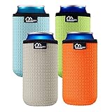 16oz Standard-Dosenhüllen, Isolatoren, Neopren, Standard-Dosenhüllen, Kühlerhalter (grün/orange/grau/hellblau)