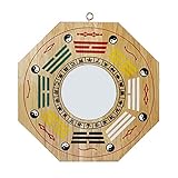 OUSIKA Lucky Bagua-Spiegel, Bagua-Spiegel, chinesischer Feng Shui-Bagua-Spiegel for Schutz Spiegel (Size : 13cm)
