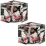 Duftkerzen im Glas Mysthischer Garten, Kerze im Glas Duftkerzen 2er Pack, Brenndauer 20h, 2 x 100g