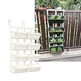 Wandpflanzgefäße, Hängepflanzen Topf, Selbstbewässernd Blumenampel Hängeampel Blumentopf Pflanzen, Indoor Hängende Blumentöpfe Mit Entwässerungslöcher,für Innen Außen Decken Balkone Wanddekoration ( C