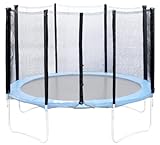 terena® Ersatznetz 183 244 305 366 427cm Netz Sicherheitsnetz für Trampolin (305 cm Sicherheitsnetz für 8 Stangen)