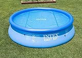 Intex Solarfolie für Quick-up- (Easy Set) und Metallrahmen-Pools, blau, Ø 457 cm