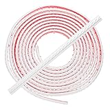 VILLCASE Geformte Dekorative Wanddekoration Flexibler Spiegel Fliesenverkleidung Deckendekoration Spiegel Wanddekoration Deckenspiegel Zierleiste Wanddekoration Bilderrahmen