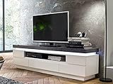 AYily Media TV Konsolentisch für TVs Fernsehschrank Holz TV-Lowboard Longboard Rack HiFi Unterschrank Fernsehtisch Möbel TV-Ständer Aufbewahrungsschrank für Wohnzimmer