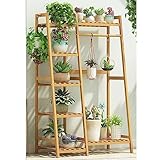 Bambus Kleiderständer Für Hängende Kleidung Offener Kleiderschrank Mit Oberem Regal Wäscheständer Kleiderschrank Für Schlafzimmer Flur (Color : Natural, Size : 80cm)