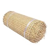 FABIIA 100 cm Breite, Naturrohr Rattan Gewebtes Gurtbett, Rattan Wicker Sheet Stoffmöbel Reparatur, Rattanniture Stuhl Gewebematerialnetz Für Schrank, Tür, Bett, Tische, Regal Offen/100 * 200 cm