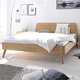 HASENA Oak Bianco Eiche Bett Masito 25 Kopfteil Edda 160x200