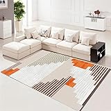 DJHWWD teppiche Room Rechteckiger Schlafzimmerteppich, Esszimmerteppich, Arbeitszimmerteppich, rutschfest und sturzsicher deko terasse waschbarer Teppich Wohnzimmer 120X180cm
