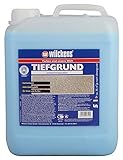 Tiefgrund für den Innen- und Außenbereich blauer Engel inkl. 4x 5m Abdeckfolie (Tiefgrund 5 Liter)