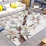 DJHWWD Baby Kinderzimmer grau Kinderteppich Wald Kaffeetisch Teppich Minimalistischer chinesischer Stil 120x160CM