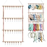 Stronrive Haarschleifen-Aufbewahrungsregal | Haarschleife Stirnband Organizer Aufbewahrungsregal - Wand-Haarspangen-Organizer, Schleifenaufhänger, Stirnbänder, Aufbewahrungshalter für Armbänder